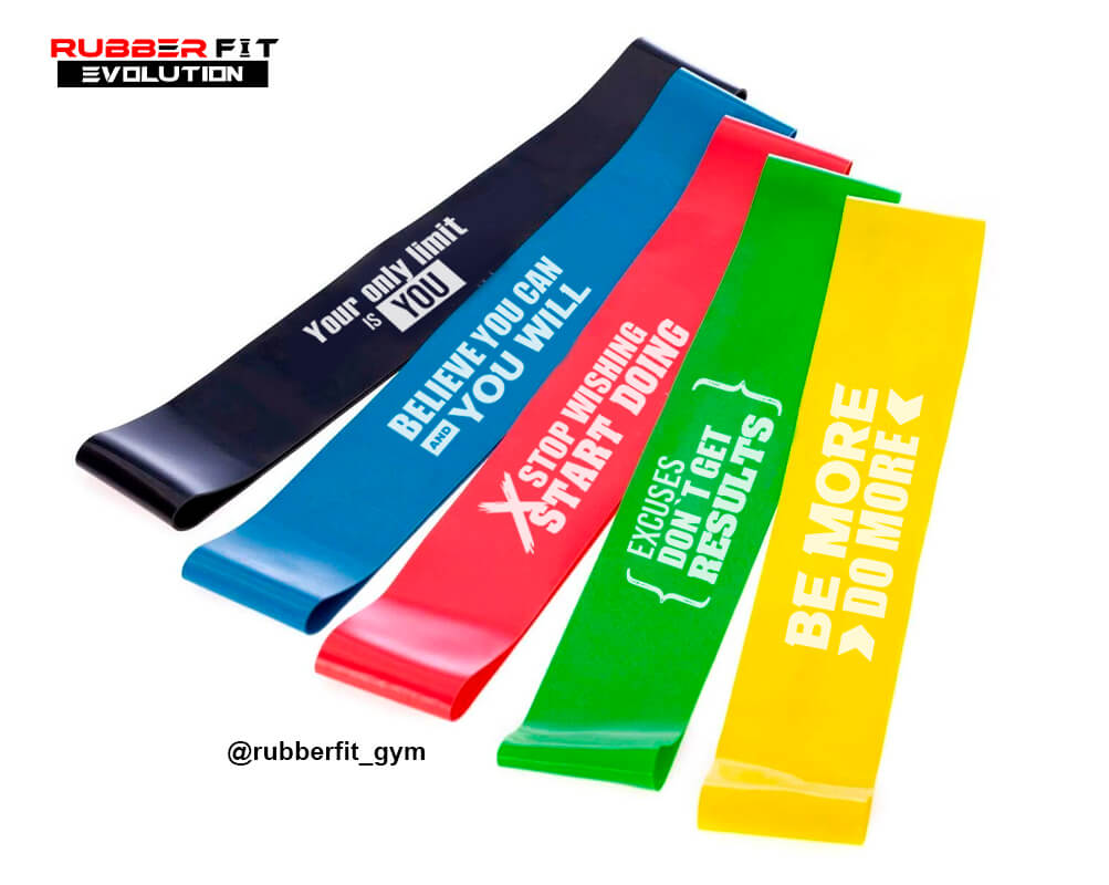 Set de Minibands de Colores - Bandas Elásticas